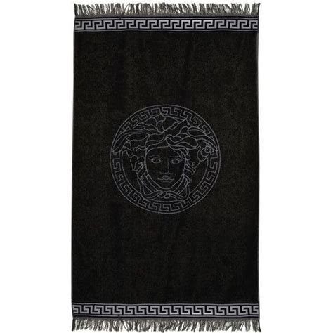 versace logo beach towel|Versace towel sale.